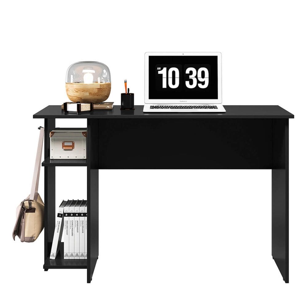 Mesa Para Escritório de 114cm Prestige -Preto - ÉdeCasaMóveis