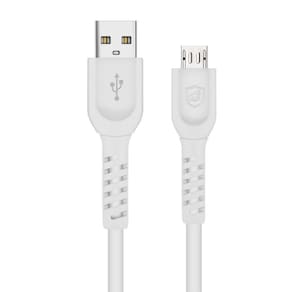 Cabo Dual Shock - Branco - Micro Usb V8 - 1,2M - Gshield