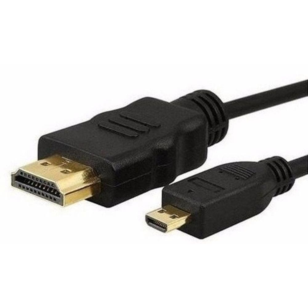 Cabo Hdmi 2.0 - 4K Hdr 19P 2M X Micro Hdmi
