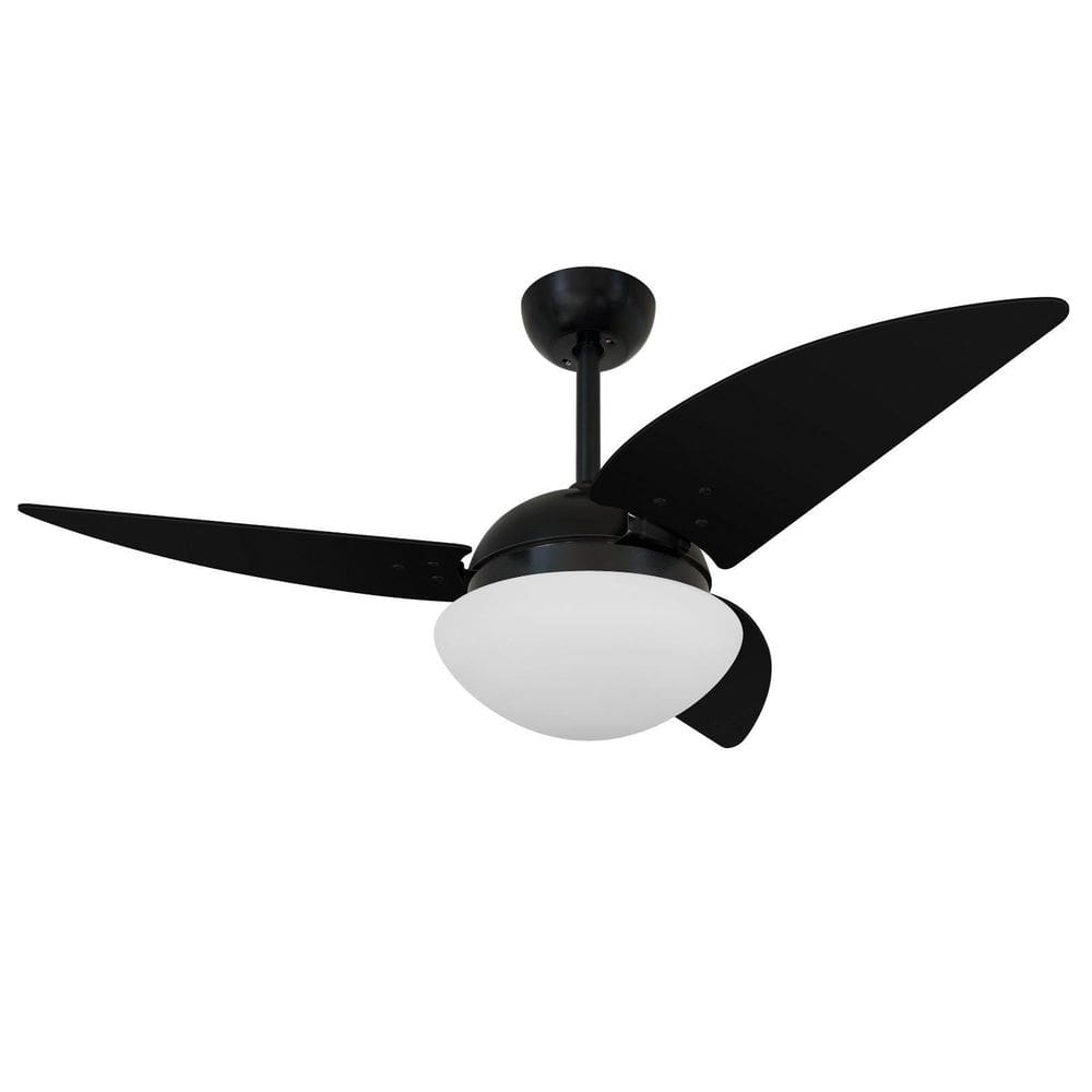 Ventilador De Teto Volare Vd42 Preto Fosco Class Nero 110V