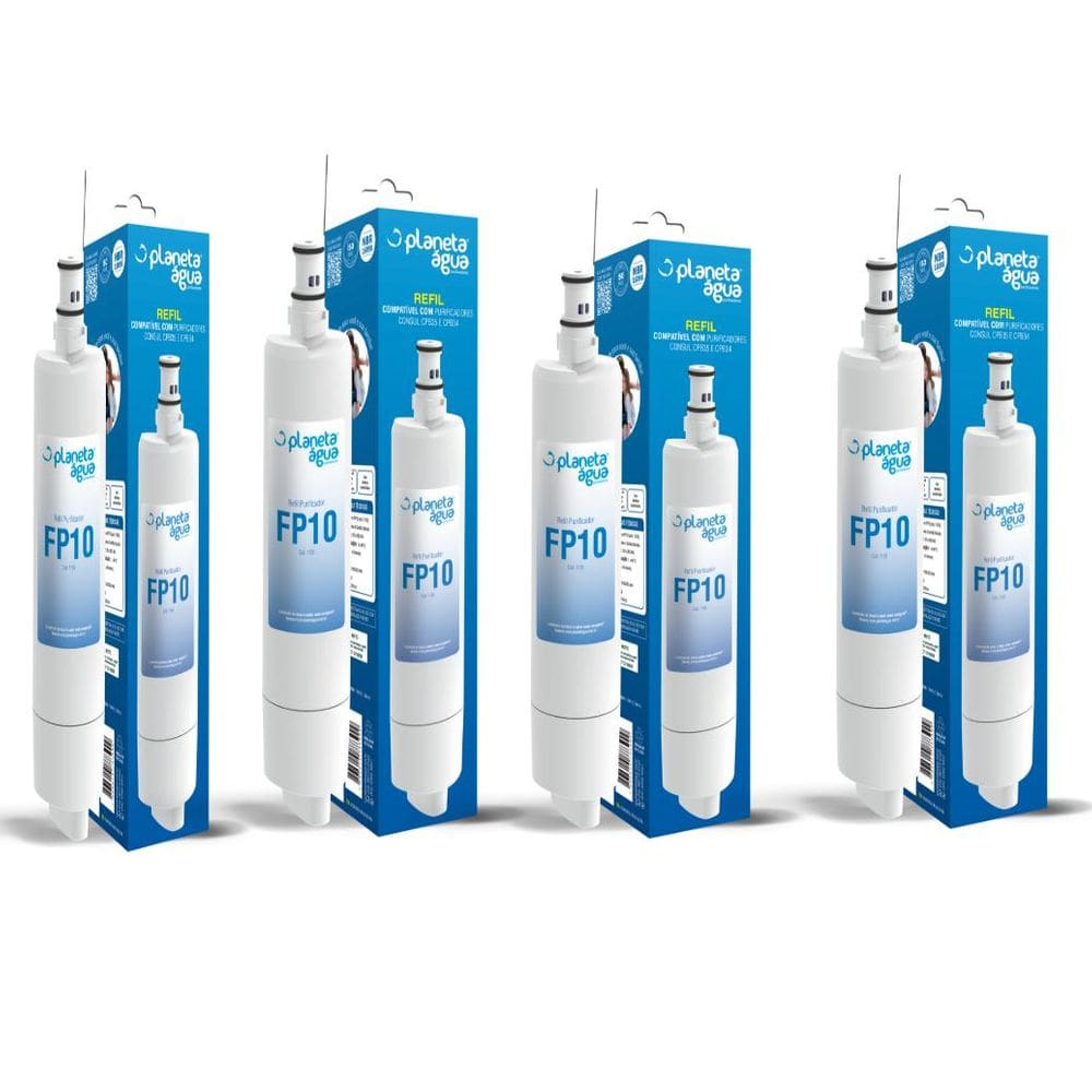 Kit 4 Refil Purificadores Planeta Água Consul