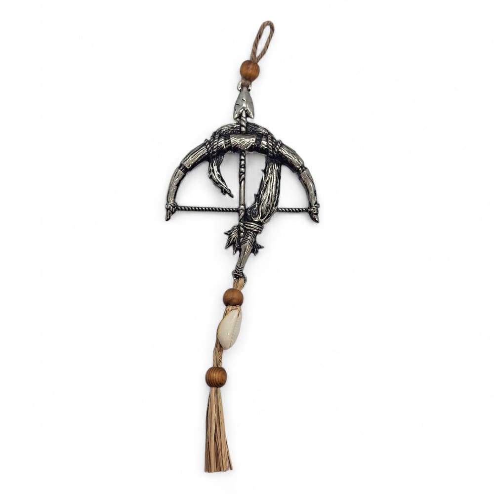 Enfeite de Porta Orixá Oxóssi Proteção Cura Espiritual 26 cm