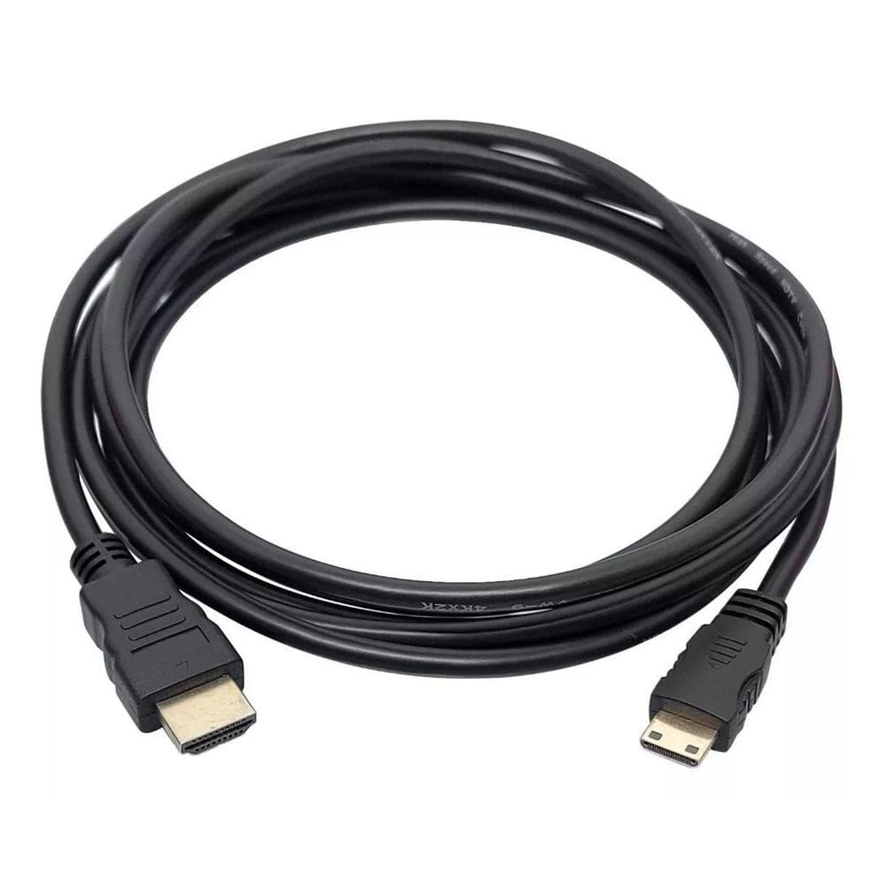 Cabo Mini Hdmi 3 Metros X Sony Handycam Nex-C3 Compatível