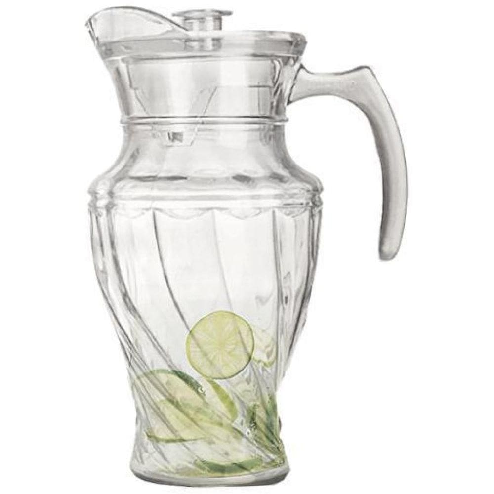 Jarra Água Sucos Refrescos Refrigerantes Em Vidro 1800Ml