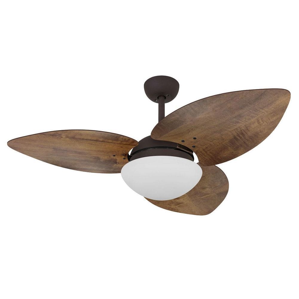 Ventilador De Teto Vd42 Dunamis Marrom Rádica Imbuia 220V