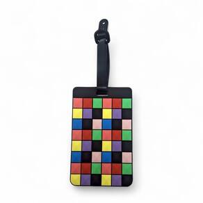 Capinha Protetora de Bilhete e Documentos Quadriculado 11 cm