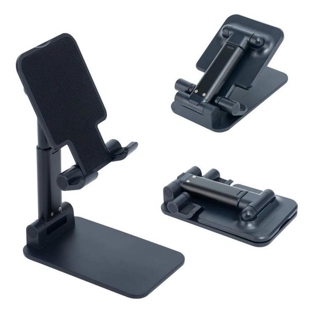 Suporte Universal De Celular Mesa Escritório Portatil Preto