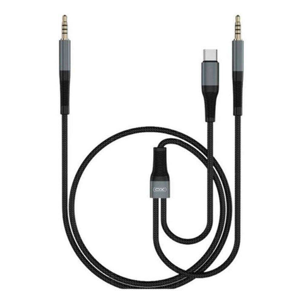 Cabo Adaptador De Audio P2 Para Type-C E P2 Nylon Reforçado