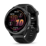 Gps Garmin Forerunner 570 Cinza Ardosia Com Pulseira Preta