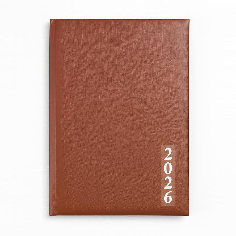 Agenda 160F Positano Foroni Marrom