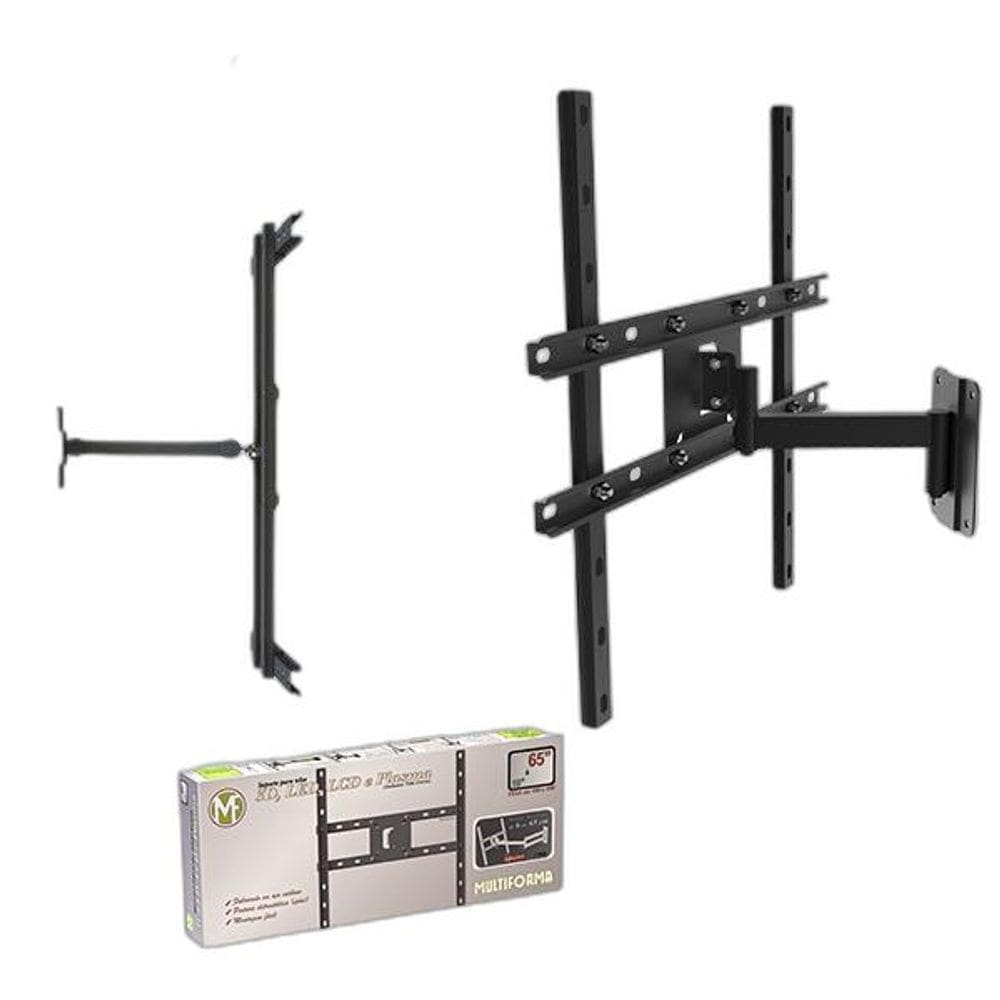 Suporte Mf4031 De Tv Até 65" - 3 Movimentos - Multiforma