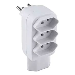 Bejamim Adaptador de Tomadas 4 Saídas Interruptor 3 pinos