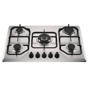 Cooktop À Gás Electrolux 5 Bocas KE5XC Multi Chama Mesa Inox Bivolt