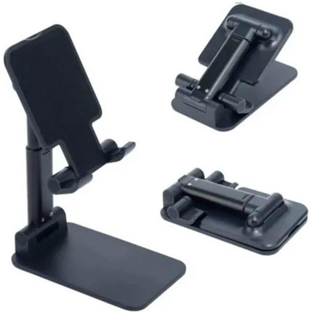 Suporte De Mesa Celular Tablet Ajustável Universal Dobrável