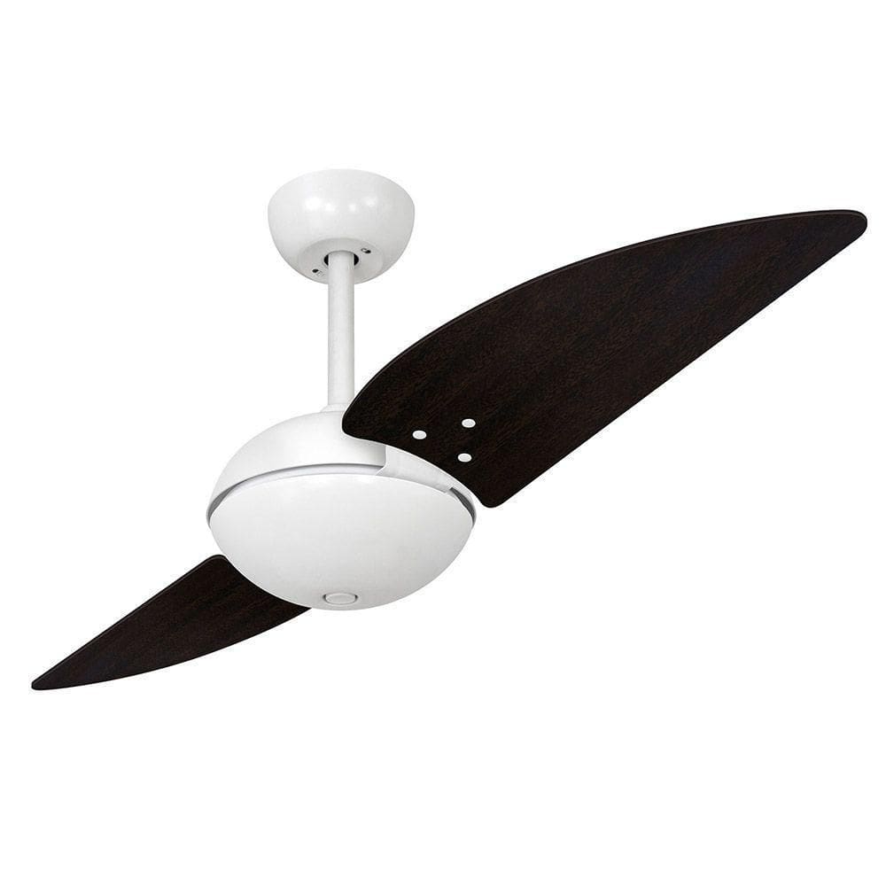 Ventilador Teto Volare Branco Office 2 Pás Tabaco 110V