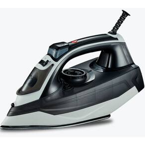 Ferro de Passar a Vapor 2000W Amvox Ceramic Gliss Turbo Black 220V