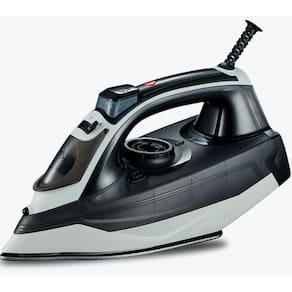 Ferro de Passar a Vapor 2000W Amvox Ceramic Gliss Turbo Black 127V