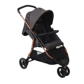 Carrinho de Bebê CR3 Grey e Cobre - Burigotto