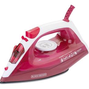 Ferro de Passar 1200W Black Decker Antiaderente Luxx Pink 127V