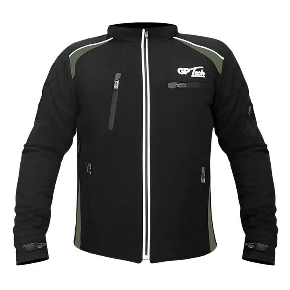 Jaqueta Gp Tech Soft Casual C/ Proteções Preto/Cinza