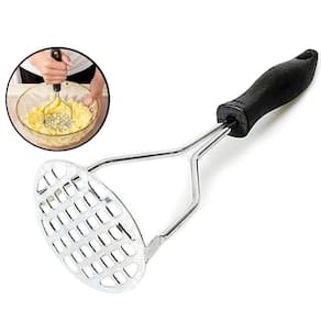 Amassador Batata Legumes Feijão Aço Inox Cabo Reforçado 22Cm