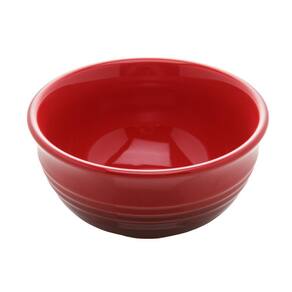 Cj 2 Pç Bowl 14X7Cm Cerâmica Retrô Vermelho - Wolff
