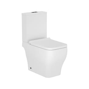 Vaso Sanitário com Caixa Acoplada e Assento Soft Close Sentiero Acqua Casa Branco Matte