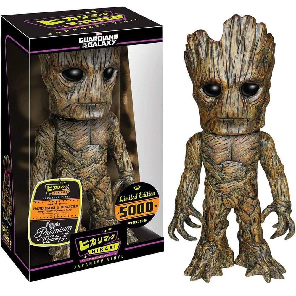 Figura Funko Edição Limitada Groot Hikari Premium Sofubi