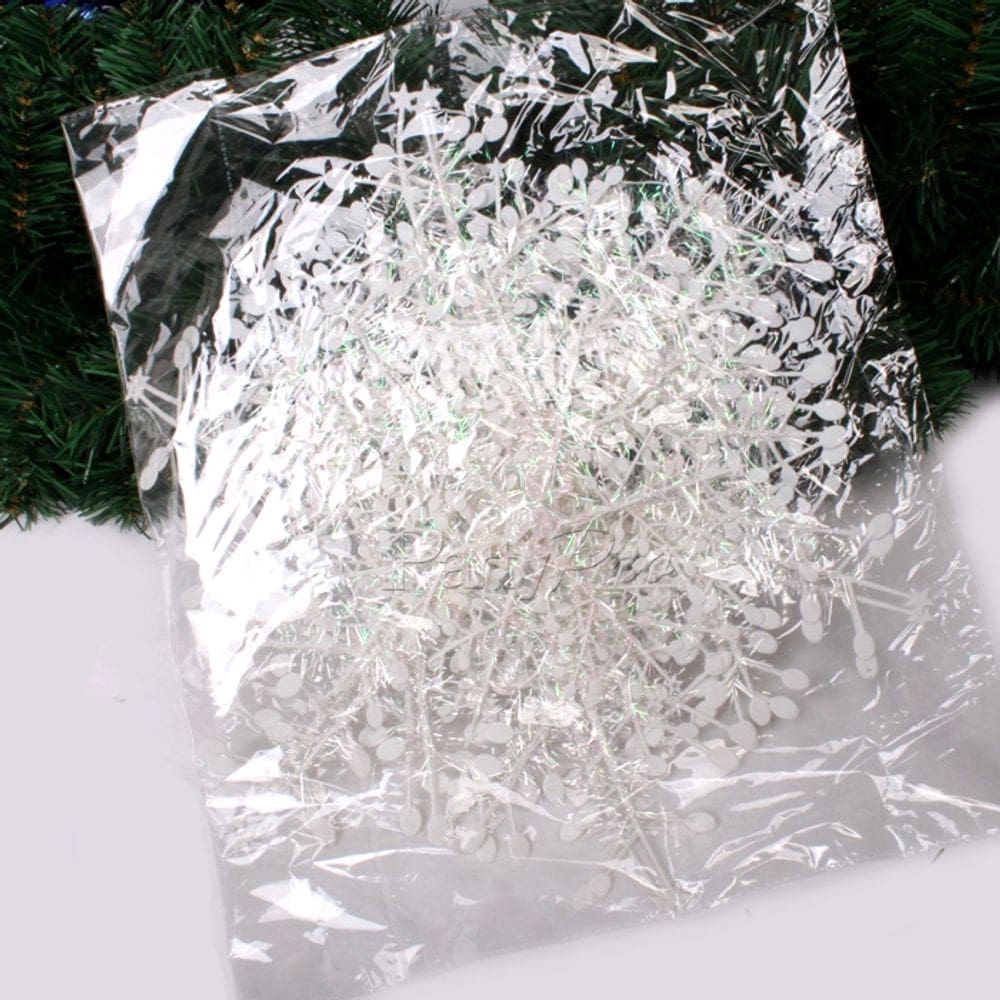 Kit de Flocos De Neve 3D Decoração Festa Frozen Gelo