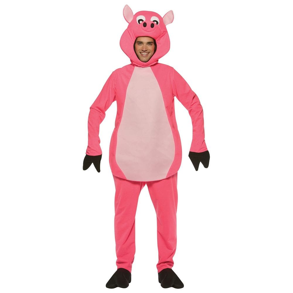 Fantasia Rasta Imposta Pig para adultos - tamanho único - 48-52cm