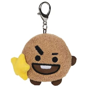 Clipe de pelúcia GUND Line Friends BT21 Bumble Buddy Shooky 8 cm