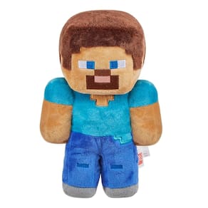 Boneca de pelúcia Mattel Minecraft Basic Character 20 cm para crianças de 3 anos ou mais