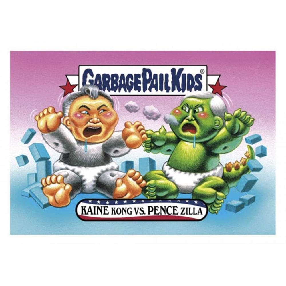 Carta colecionável Topps GPK Disg-Race To The White House #12