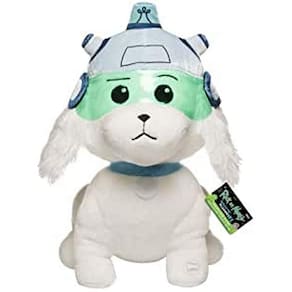 Boneco de pelúcia Funko Rick & Morty Snowball com som de 30 cm