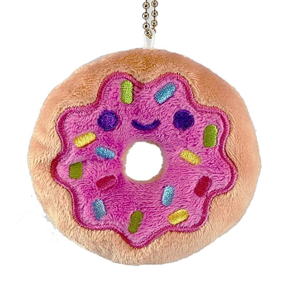 Chaveiro Plush Charm 100% Soft Donut 9 cm x 4 cm
