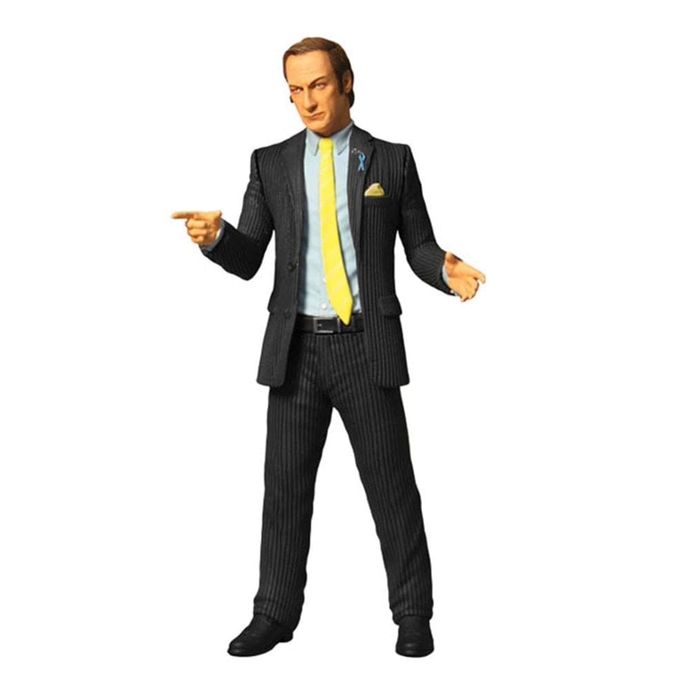 Boneco de ação Mezco Toyz Breaking Bad Saul Goodman 15cm