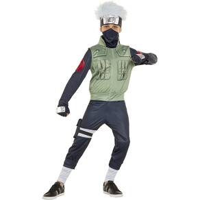 Traje InSpirit Designs Kids Naruto Kakashi para crianças tamanho L