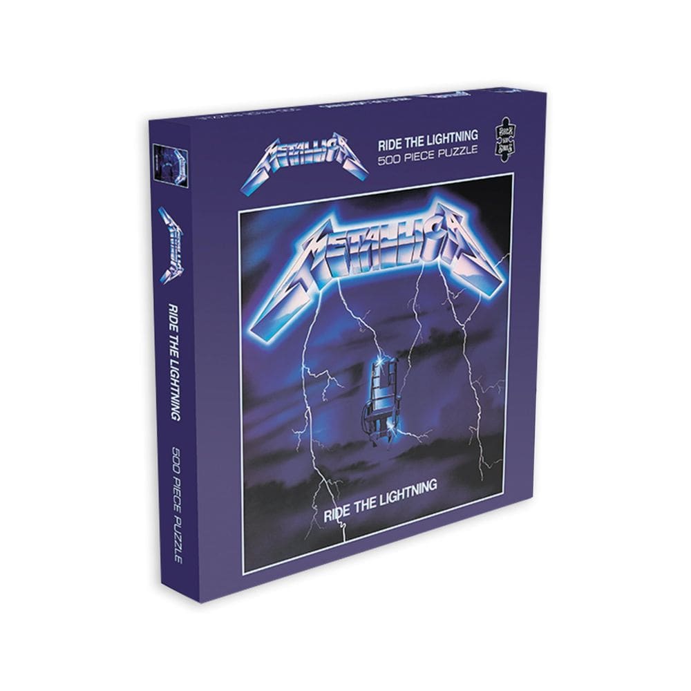 Quebra-cabeça RockSaws Metallica Ride The Lightning 500 unidades