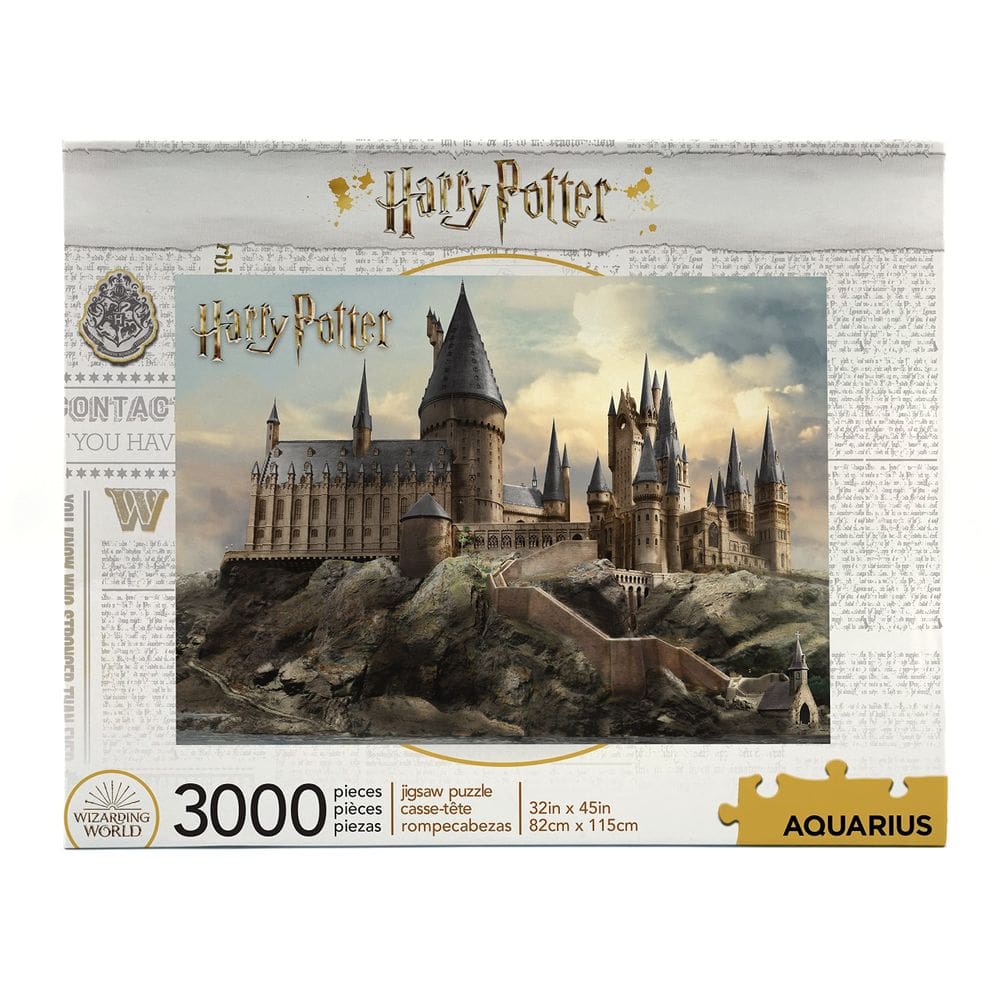Quebra-cabeça Aquário Harry Potter Castelo de Hogwarts 3000 unidades