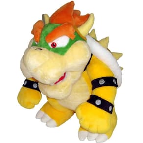 Peluche de pelúcia Little Buddy Super Mario All Star Bowser de 10 cm