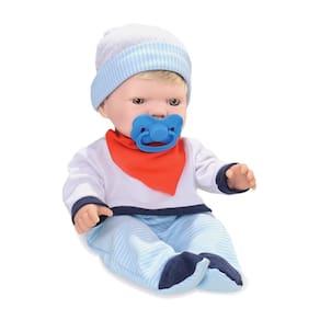 Boneco Bebezinho Real Xixi Menino - Roma Brinquedos