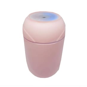 Umidificador Domestico Silencioso Luz Colorida LED Spray Cor:Rosa