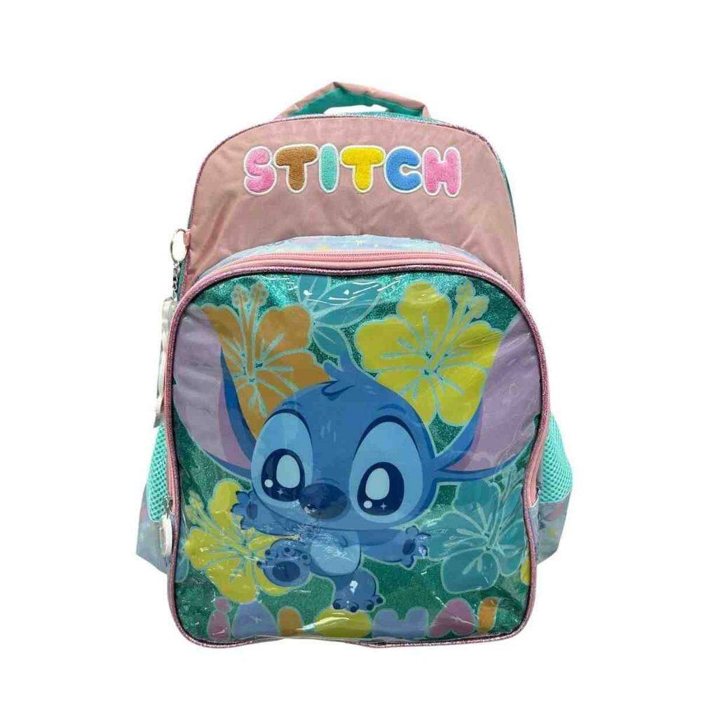 Mochila Infantil Maxlog Stitch Turquesa IS42401SC.5400.UN