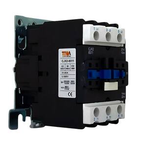 Contator Tripolar, 65A, 220V, LC1D-6511, 1 Polo Auxiliar, CJX2, Telemecanique - Tiwa
