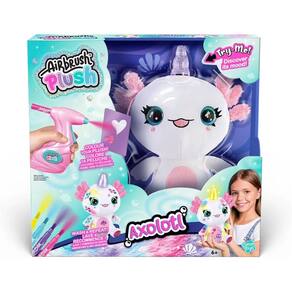 Pelucia Axolote Airbrush Plush Com Luz - Fun F0193-4