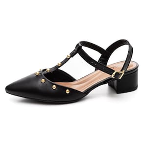 Sapato Slingback Feminino Salto Baixo Pin Elegante Beira Rio