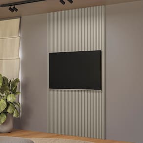 Painel Ripado para TV até 60 Polegadas Modular 1.4 Linea Brasil