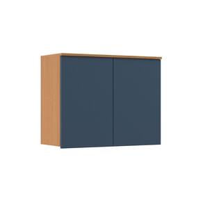 Armário Aéreo 2 Portas 80cm em MDF Florença Móveis Sul