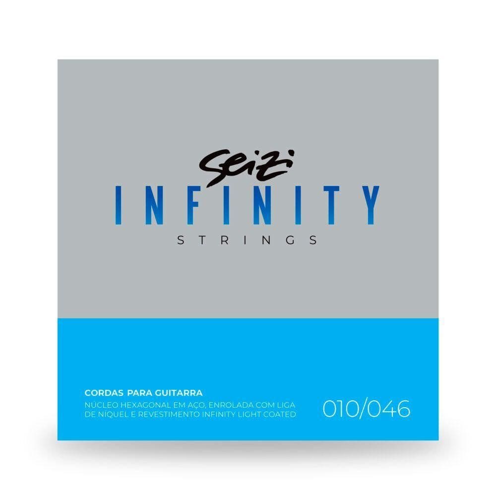 Corda P- Guitarra Seizi Infinity Light Coated 10-46 - Ec0580