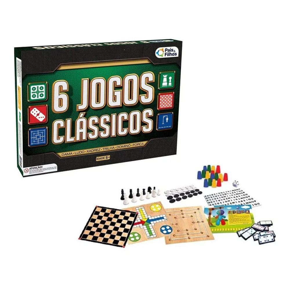 6 Jogos Clássicos - Pais & Filhos